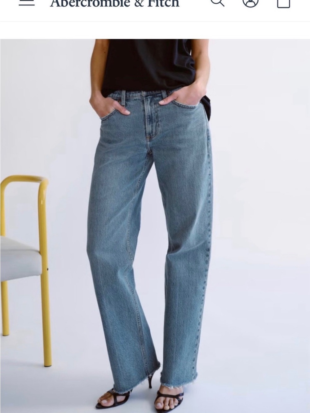 Abercrombie & Fitch The Baggy low rise - 28L